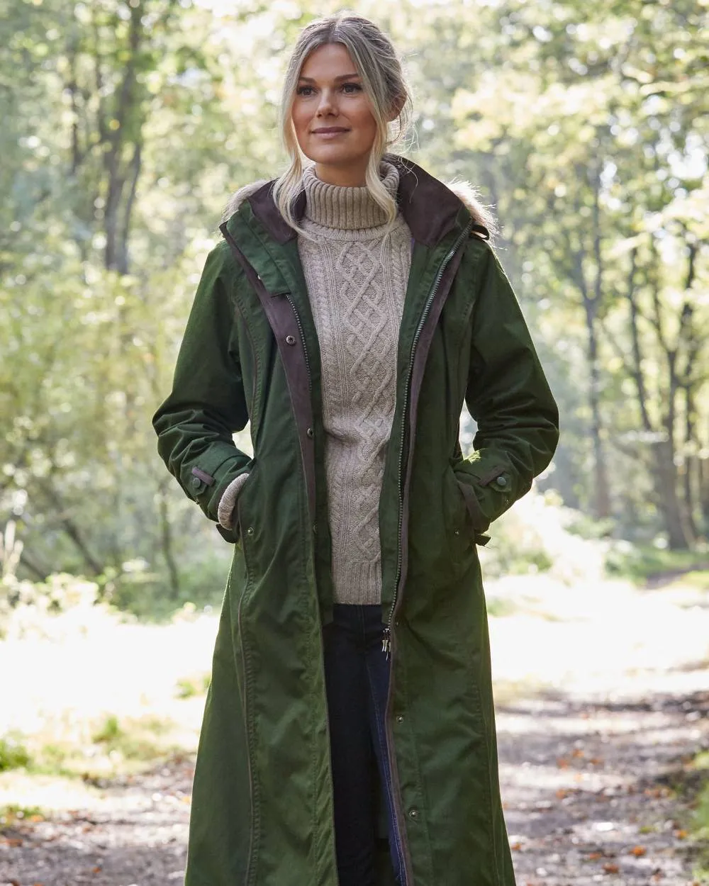 Alan Paine Fernley Long Waterproof Coat