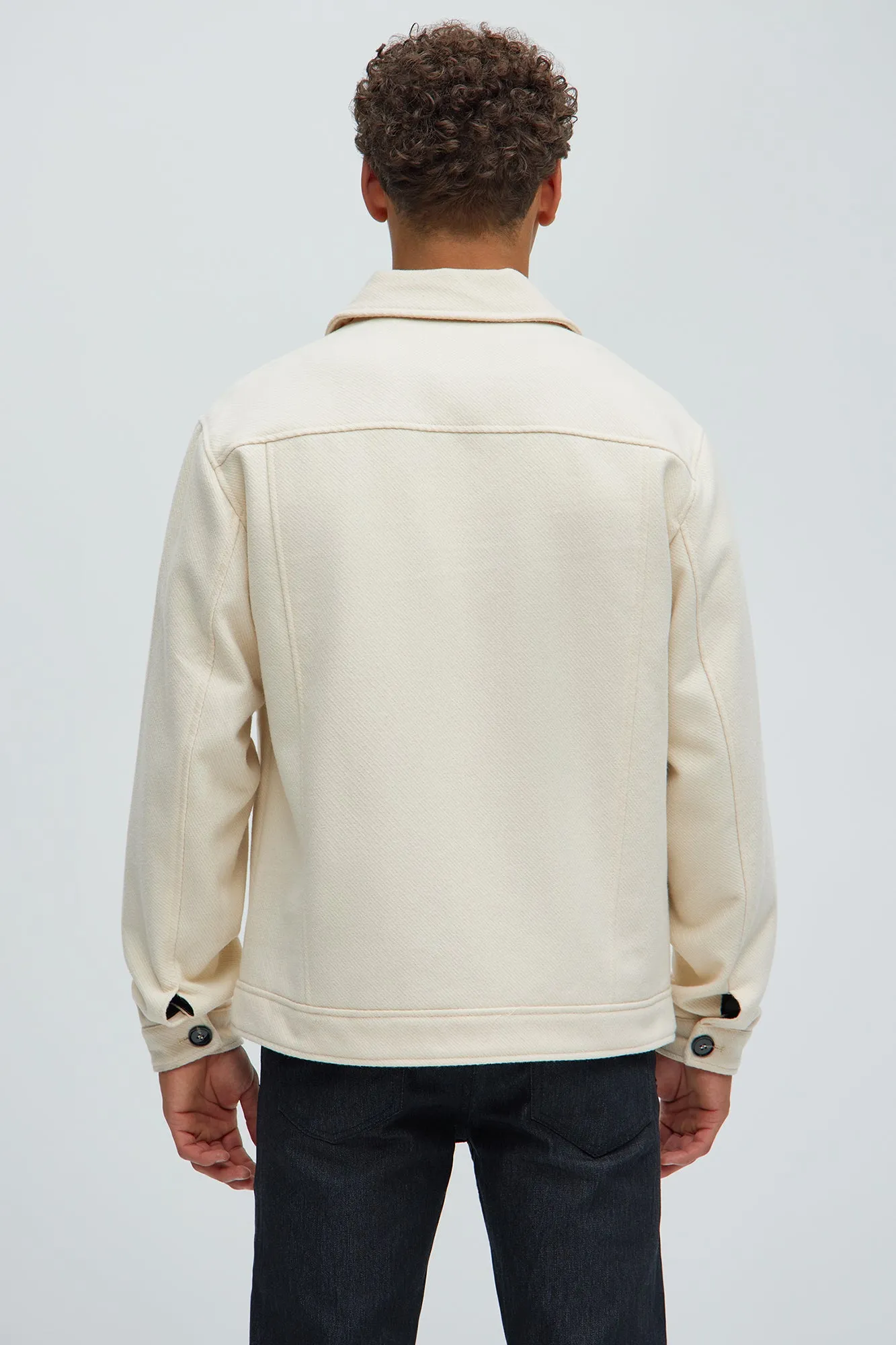 Austin Casual Jacket - Cream