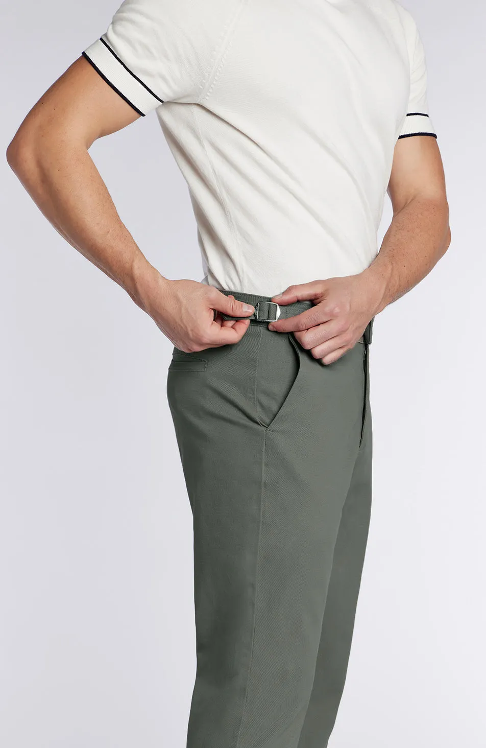 Beaufort Chinos in Sage Green