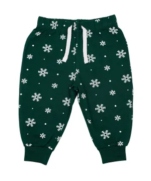 Bottle/White Snowflakes - Lounge pants