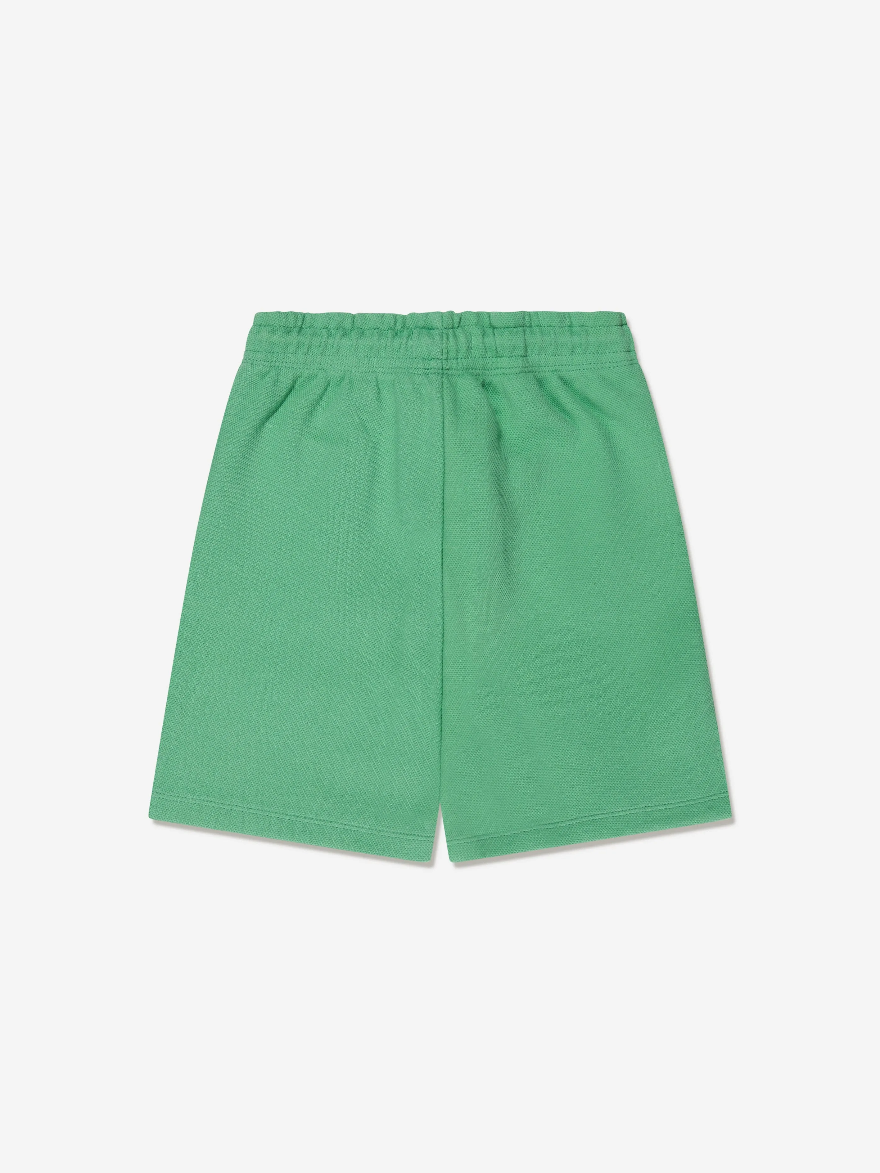 Calvin Klein Boys Interlock Pique Shorts in Green