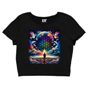 Coldplay Crop Top - Ethereal Skies