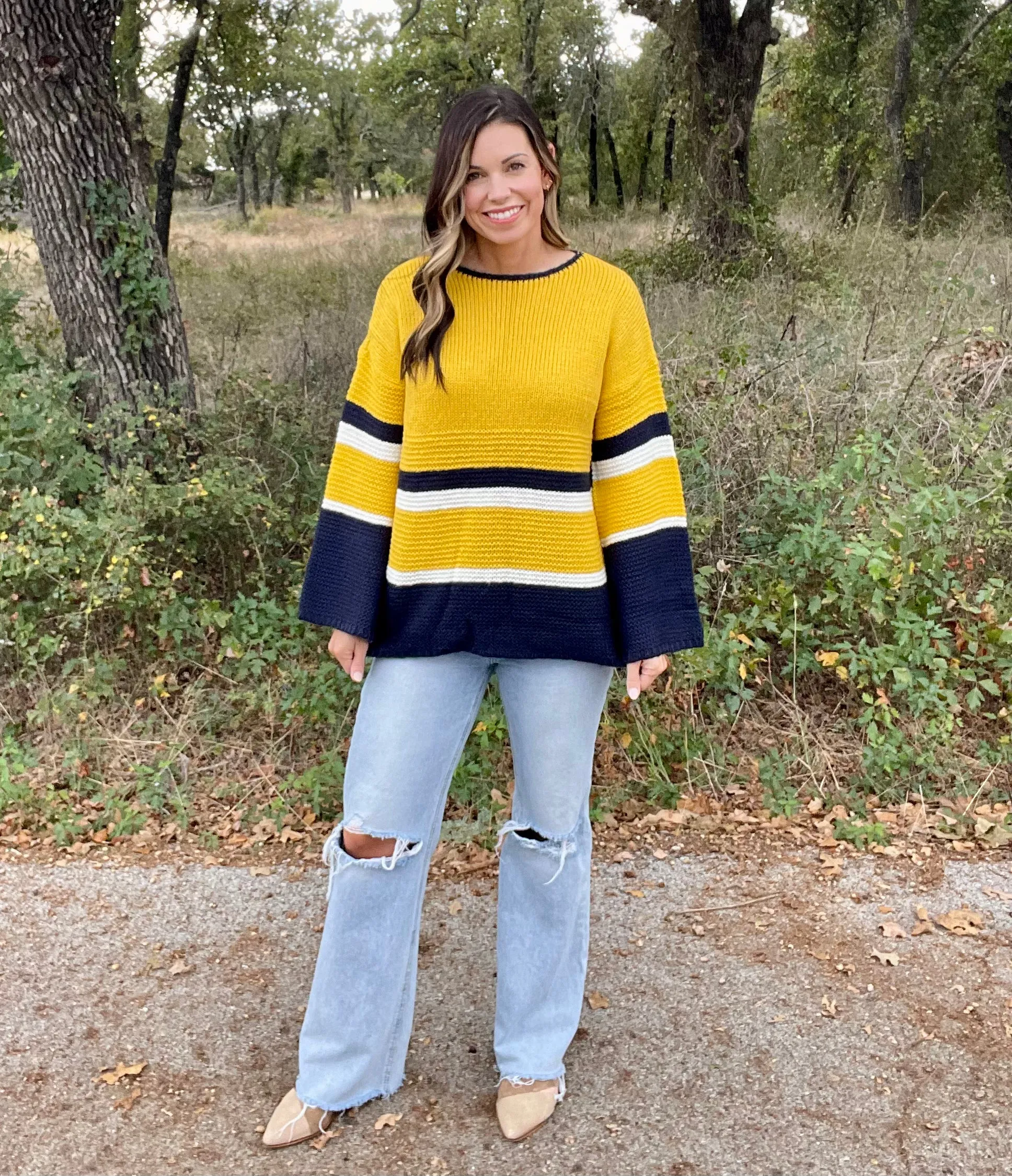 Cozy Colorblock Sweater