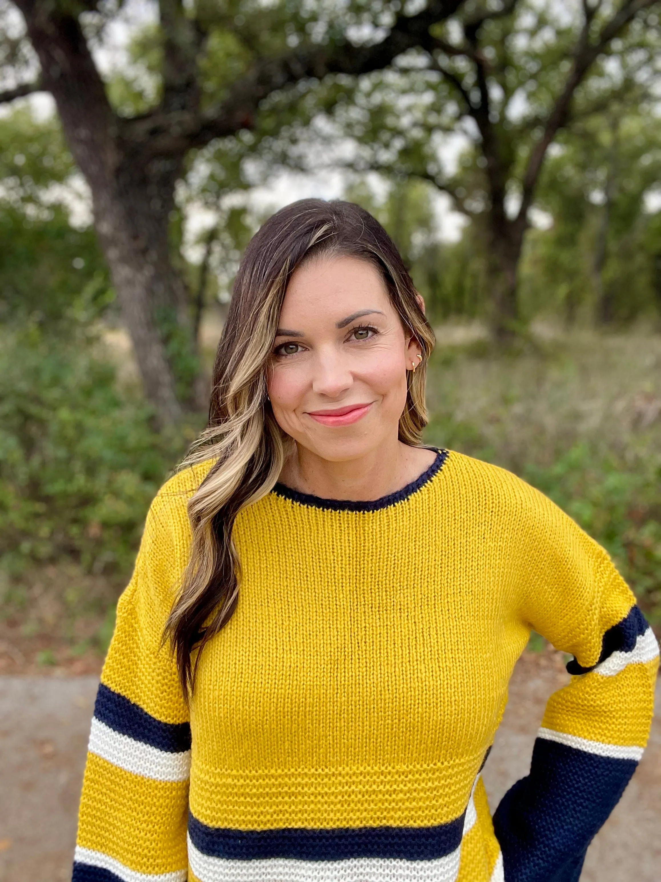 Cozy Colorblock Sweater