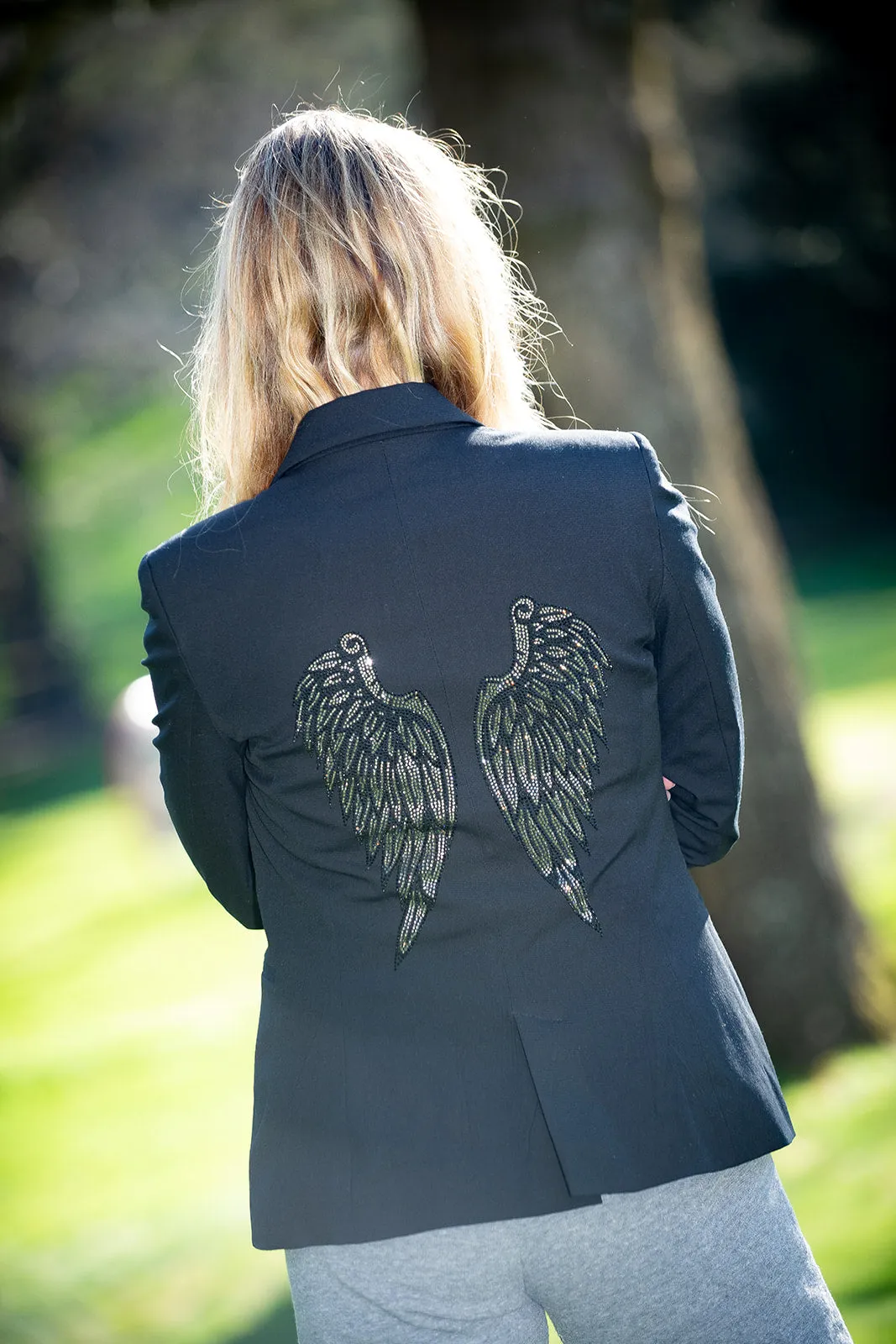 Crystals Wings Blazer