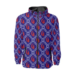 ELEGANCE BLR All Over Print Windbreaker for Unisex