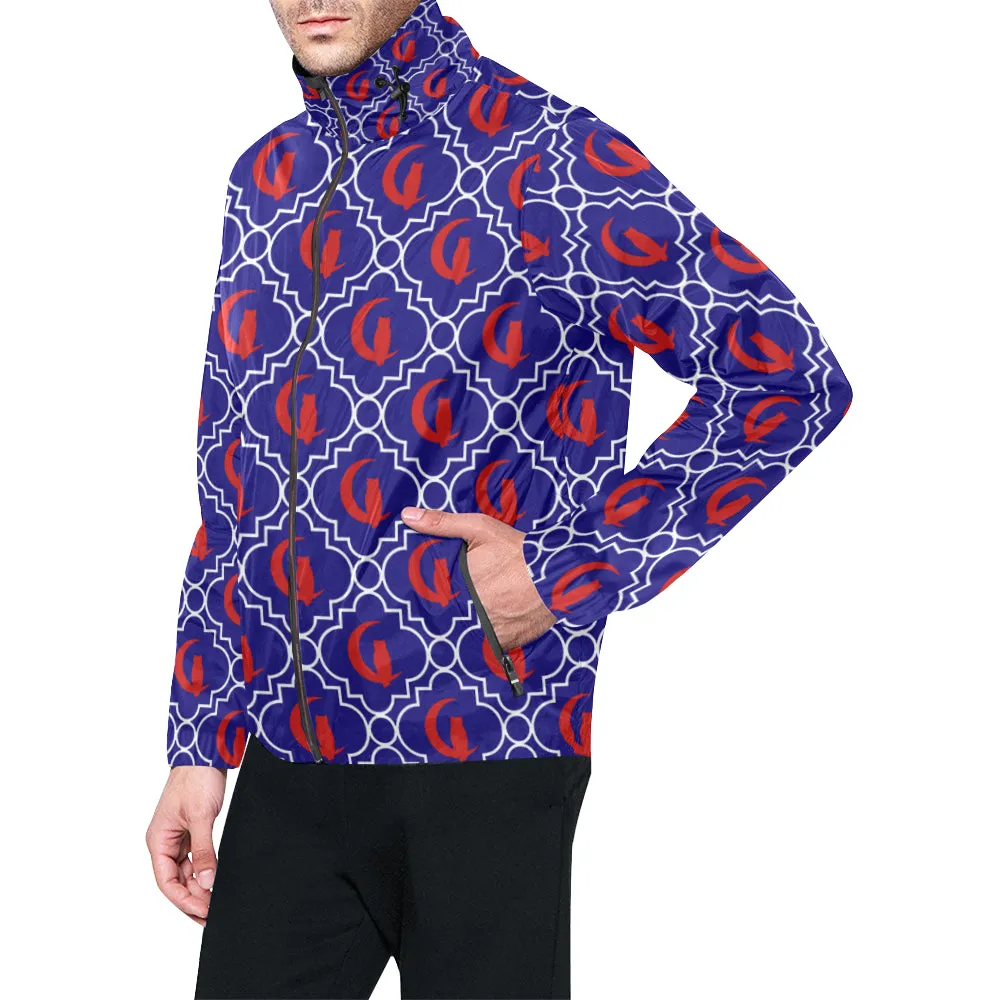 ELEGANCE BLR All Over Print Windbreaker for Unisex