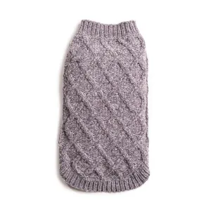 Fabdog | Chenille Super Soft Dog Jumper - Grey