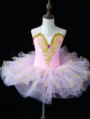 Girls Performance Ballerina Tutu Princess Costume