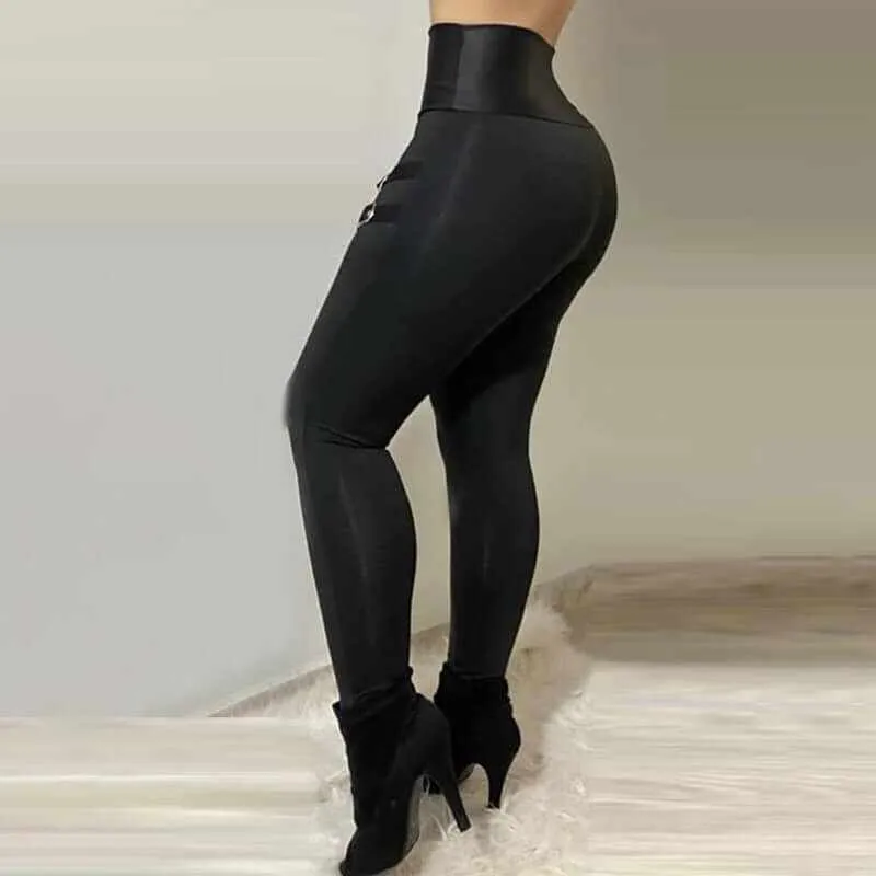 Glow Chic's High Waist Skinny Trousers