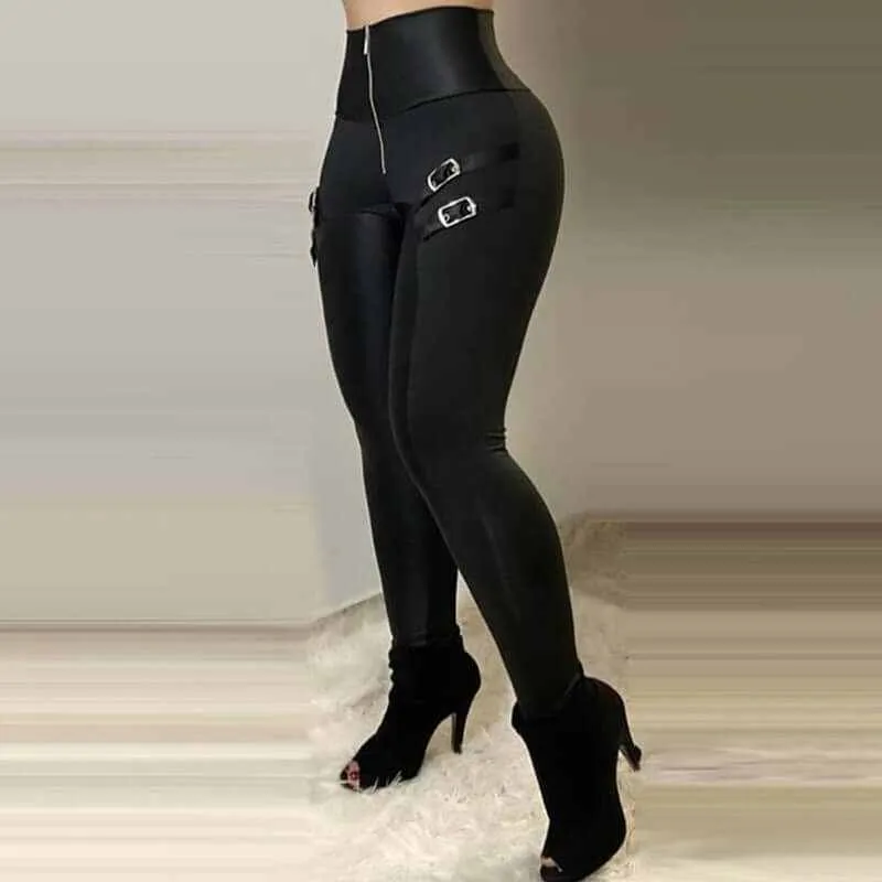 Glow Chic's High Waist Skinny Trousers