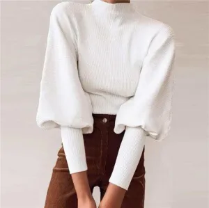 Glow Chic's Knitted Pullover Sweater