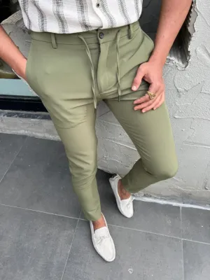 Green Rope Jogger Pant