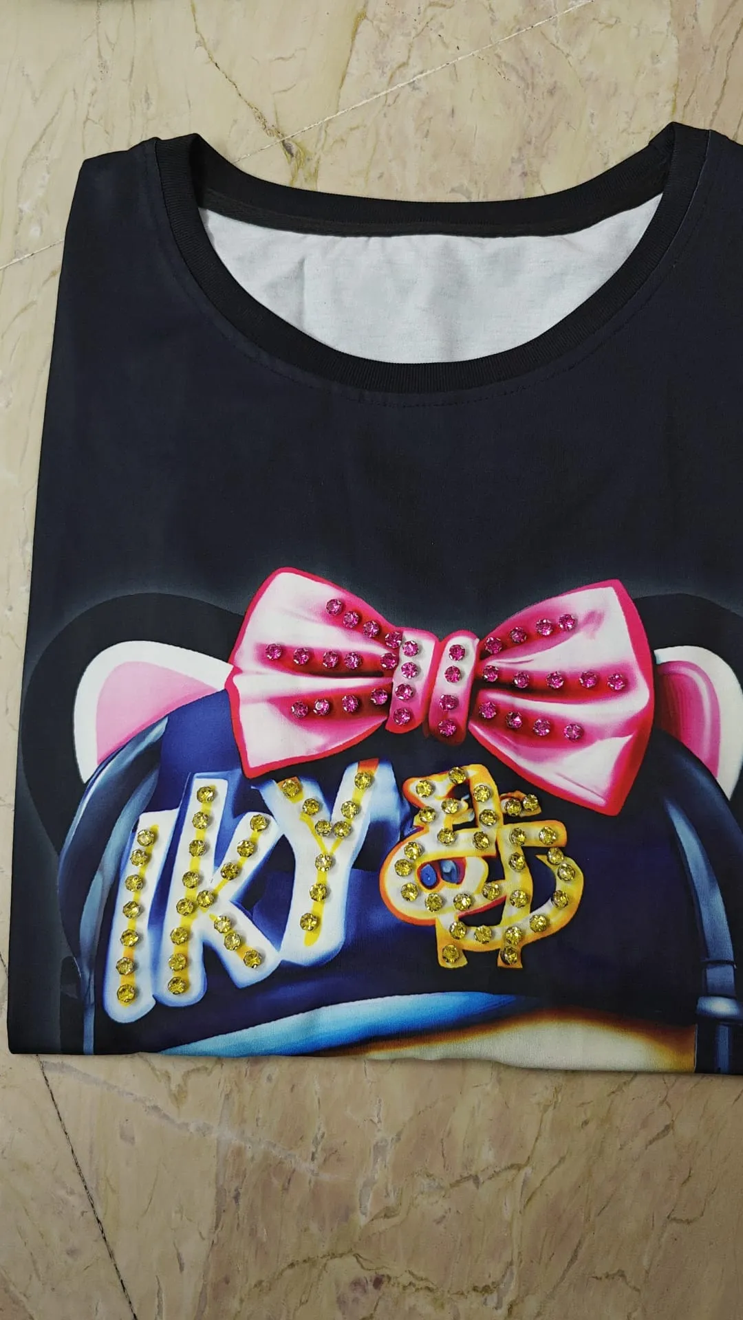 Hello kitty emblessihed tshirt top