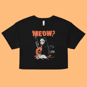 Killer Cat Meow Crop Top