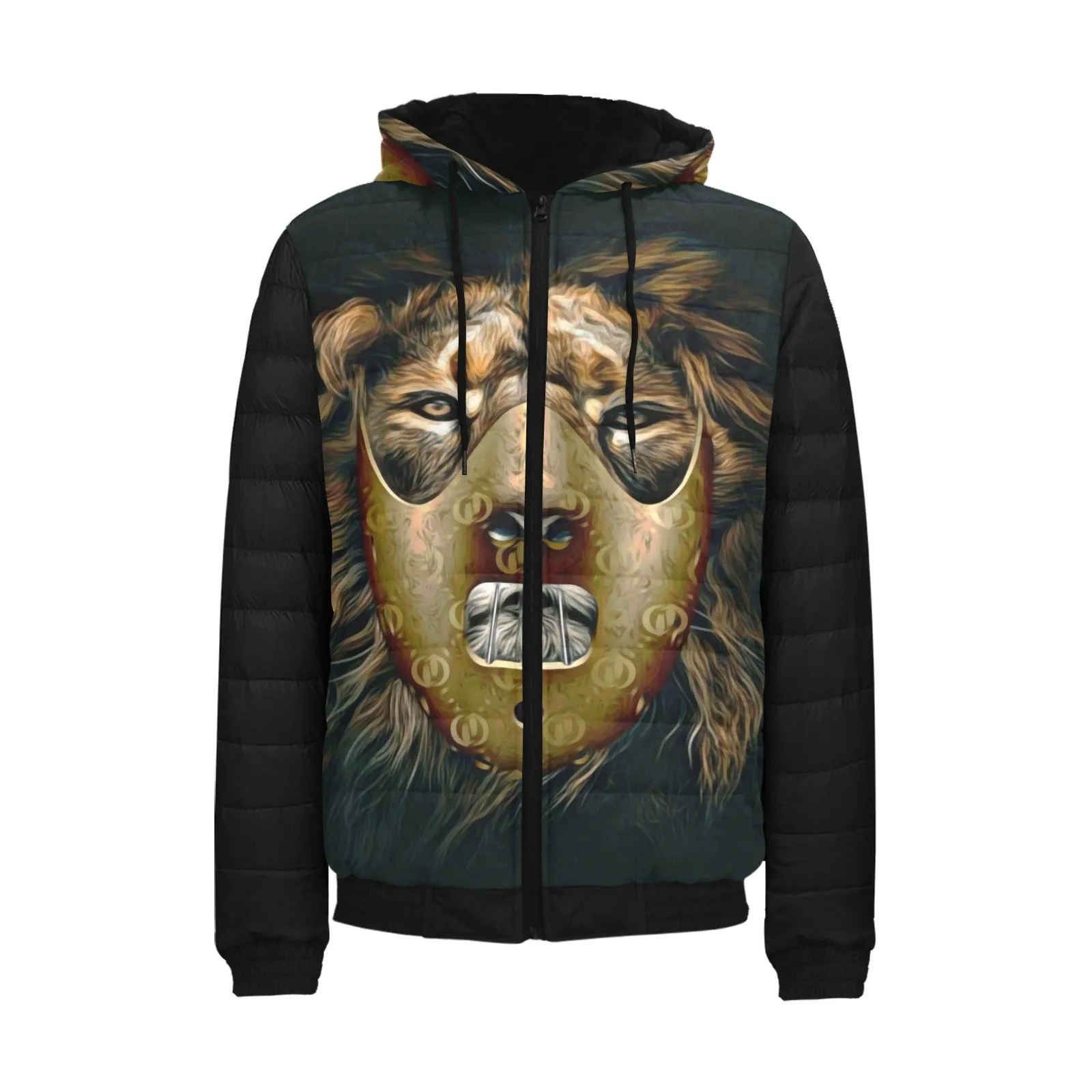 LION Men's Padded Hooded Jacket