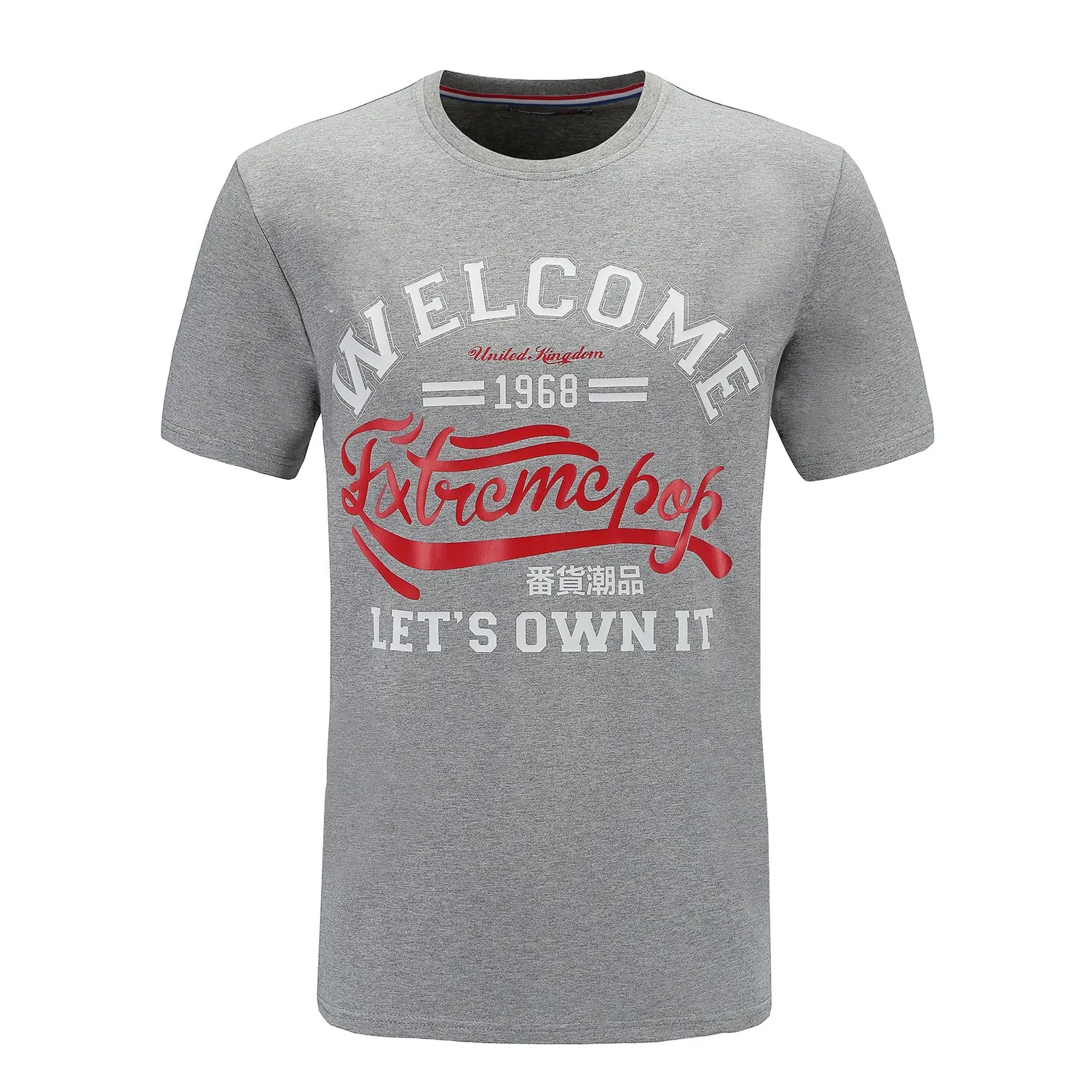 New Mens Cotton Print Tops T-shirt Tshirt Tee Shirt UK Stock