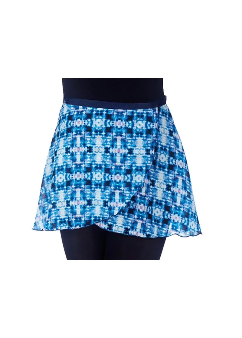 ON SALE Print Wrap Skirt (14" Hem)