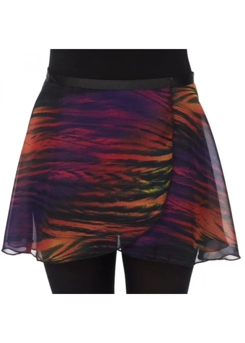 ON SALE Print Wrap Skirt (14" Hem)