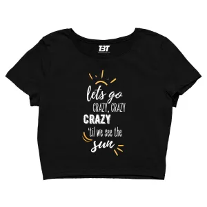 One Direction Crop Top - Crazy