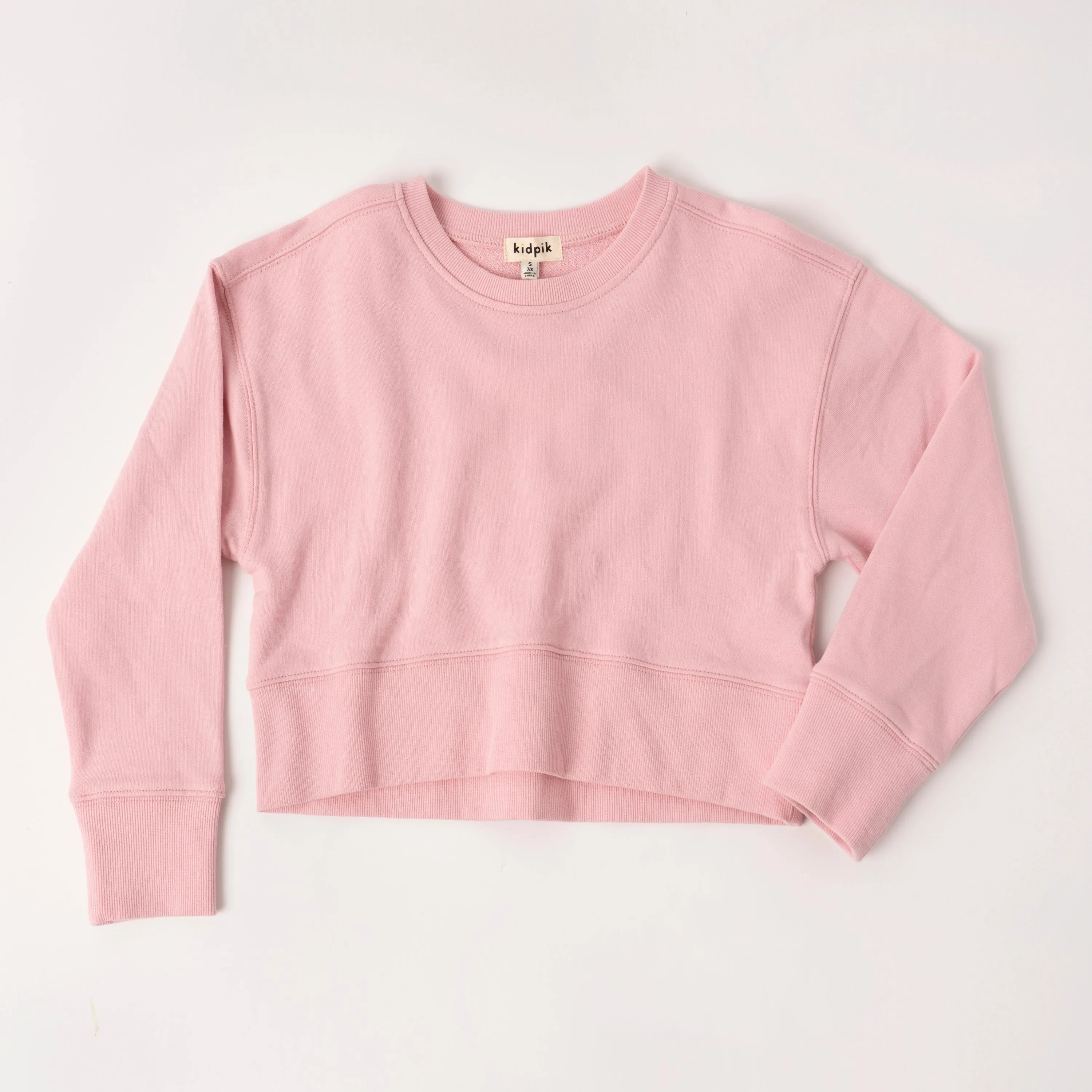 Oversized Crop Sweatshirt