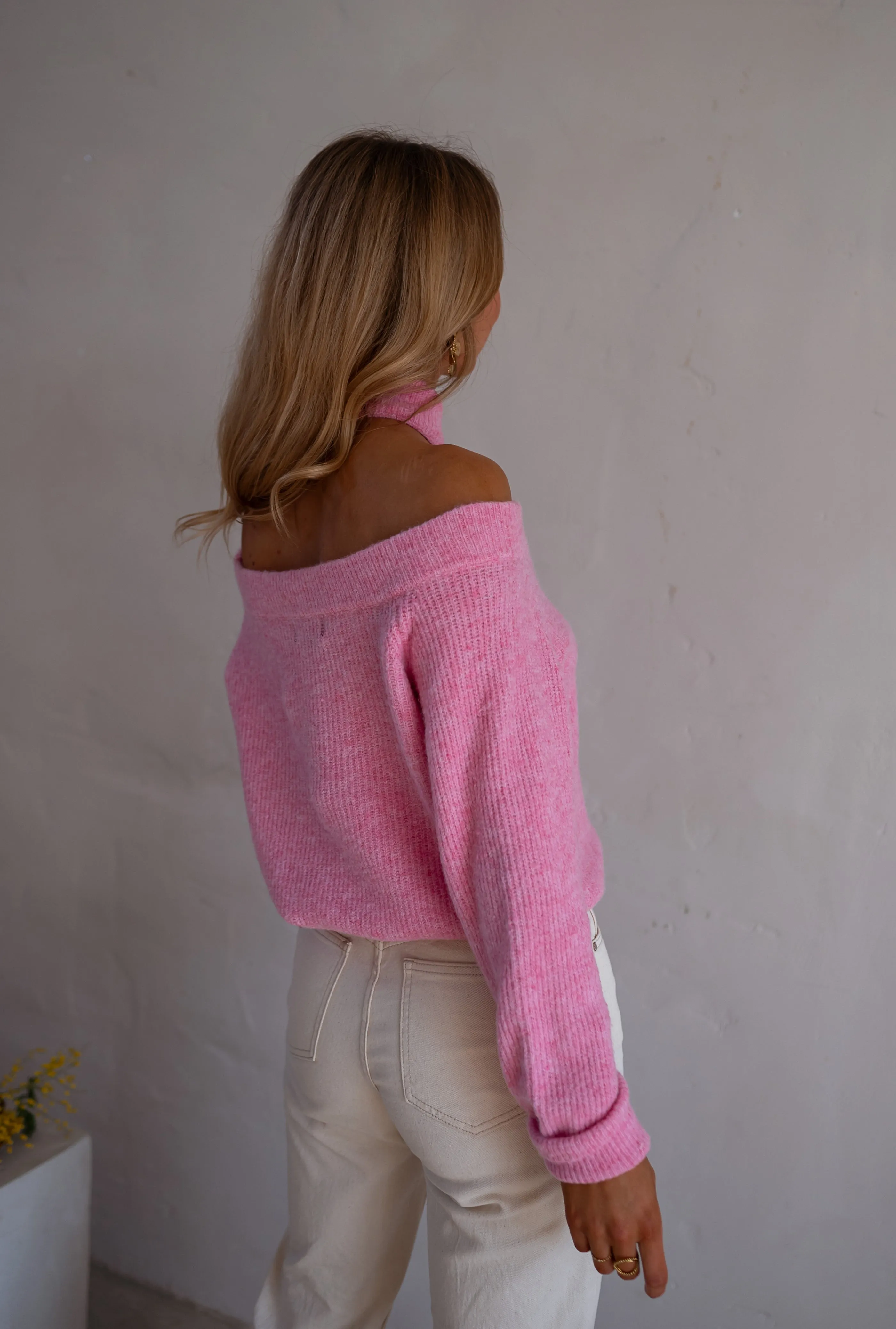 Pink Piper Sweater