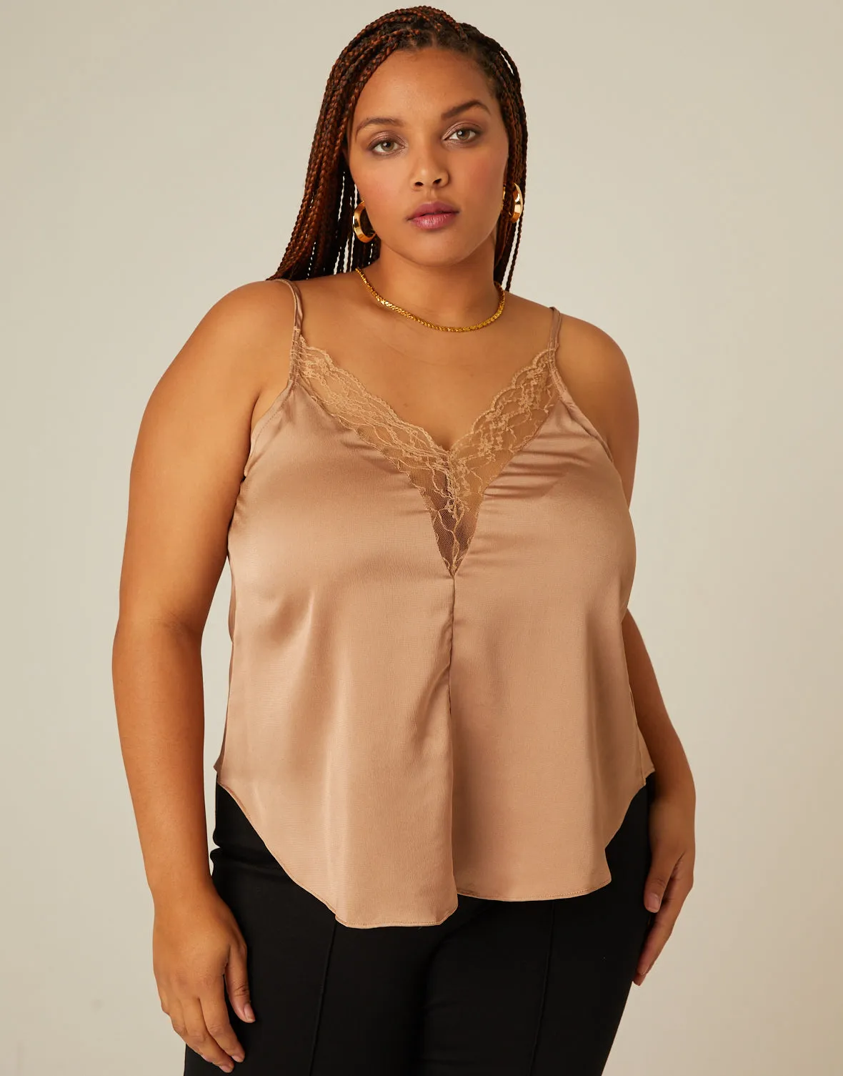 Plus Size Sleepless Nights Cami