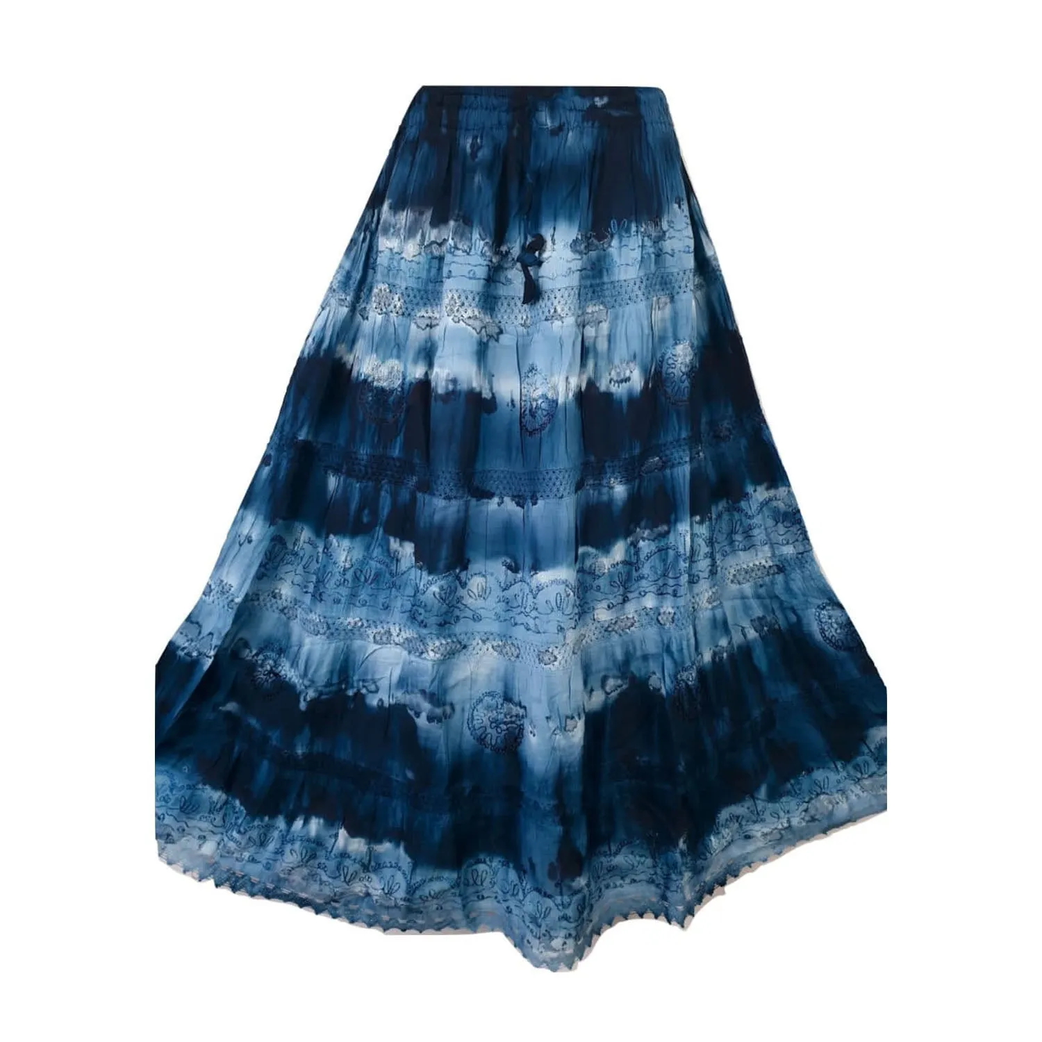 Rippled Colour Skirt