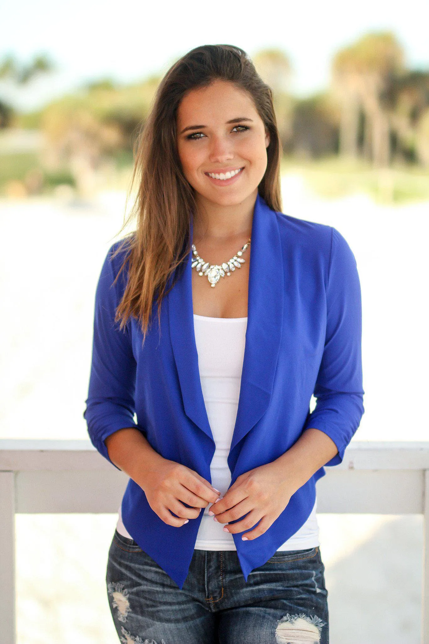 Royal Blue Blazer