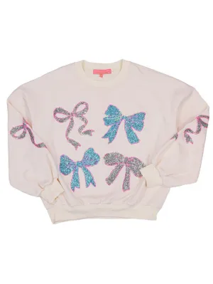 Simply Southern Sequin Ribbons Sweater