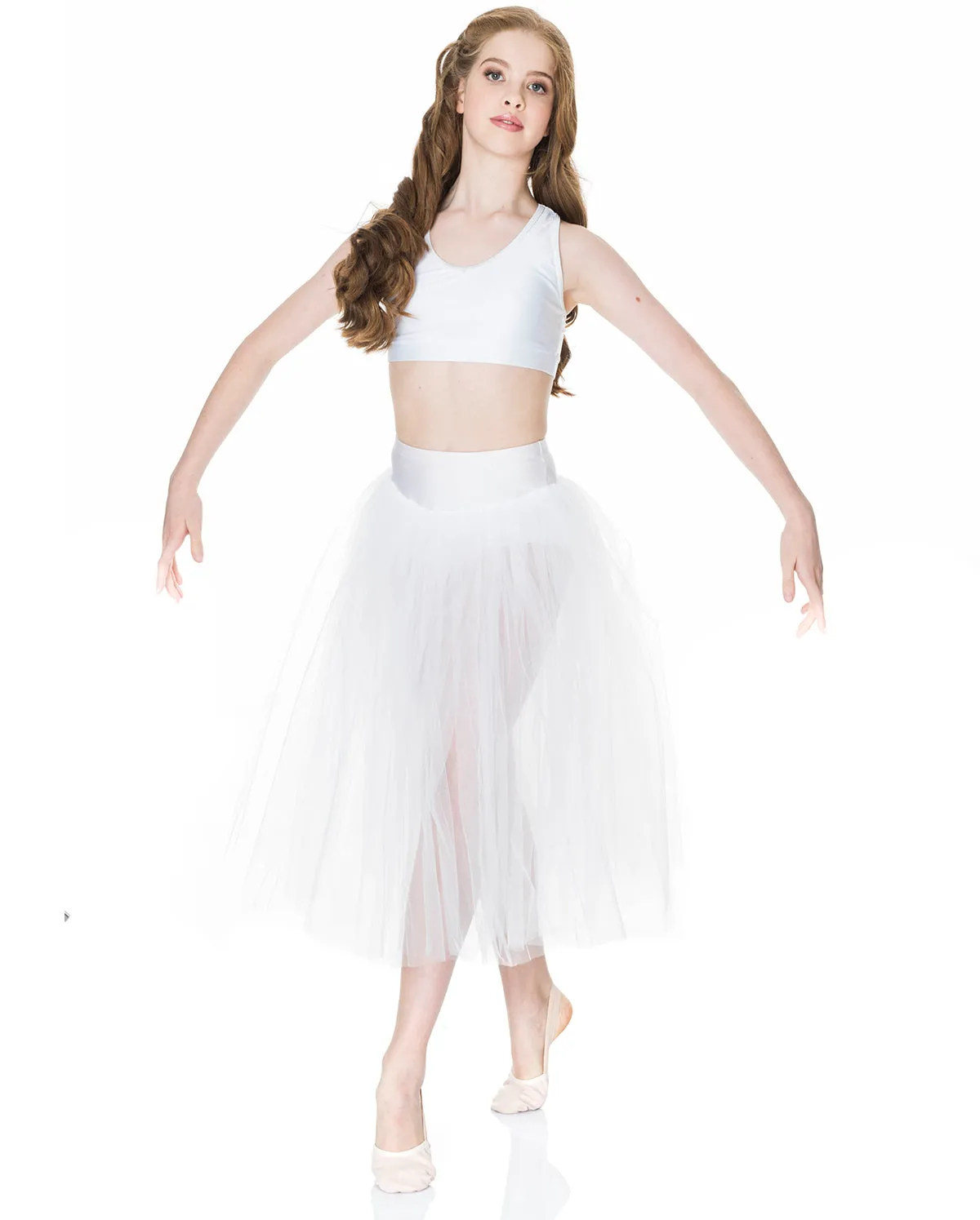 Studio 7, Dream Romantic Tutu Skirt, WHITE, Adults, ADRS01