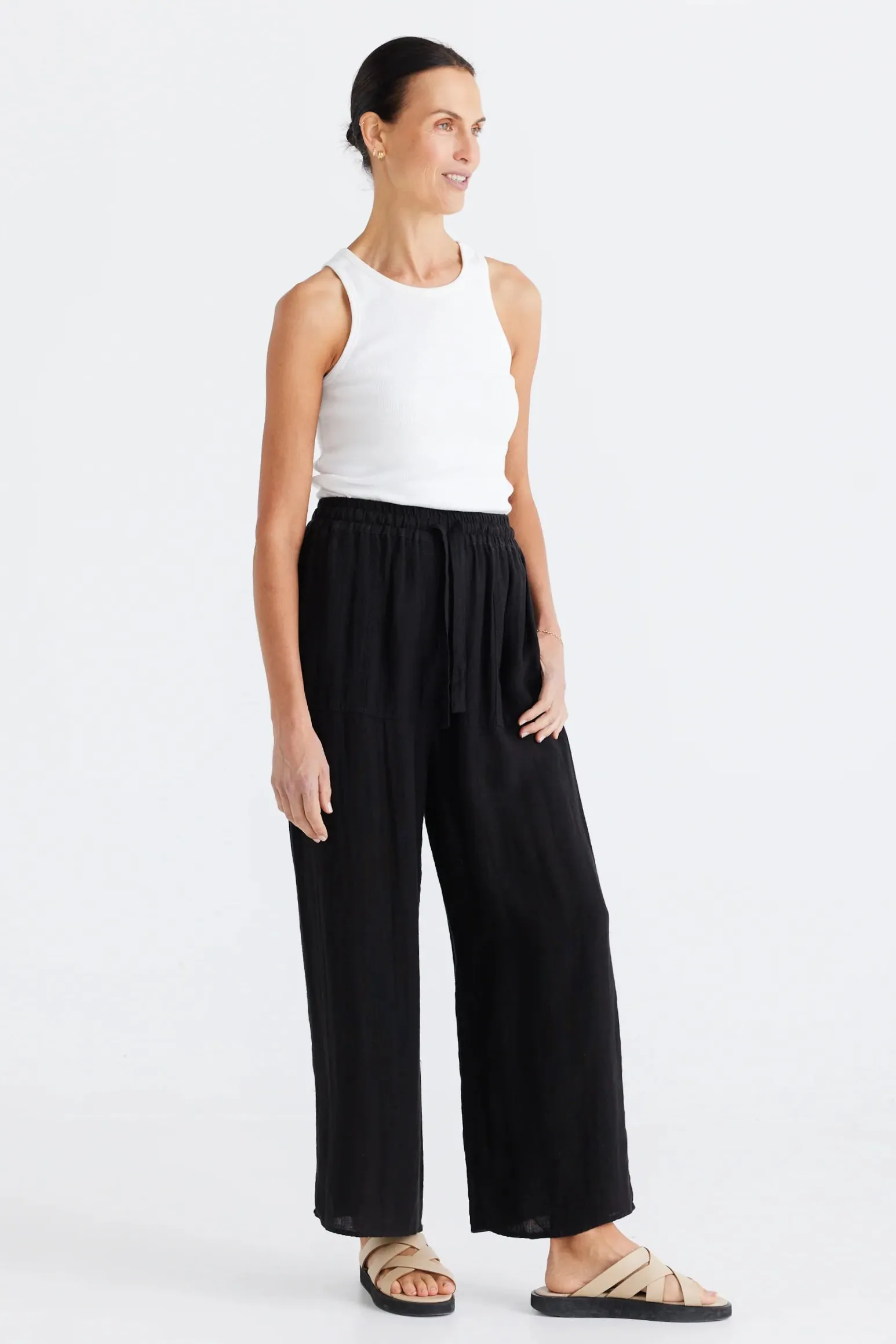 Sunny Days Pants in Black