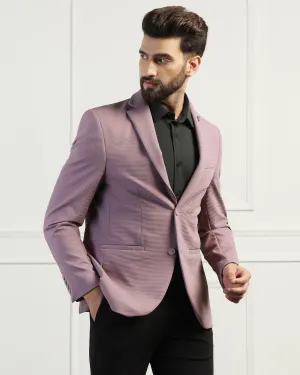 TechPro Formal Dusty Pink Stripe Blazer - Fiesta