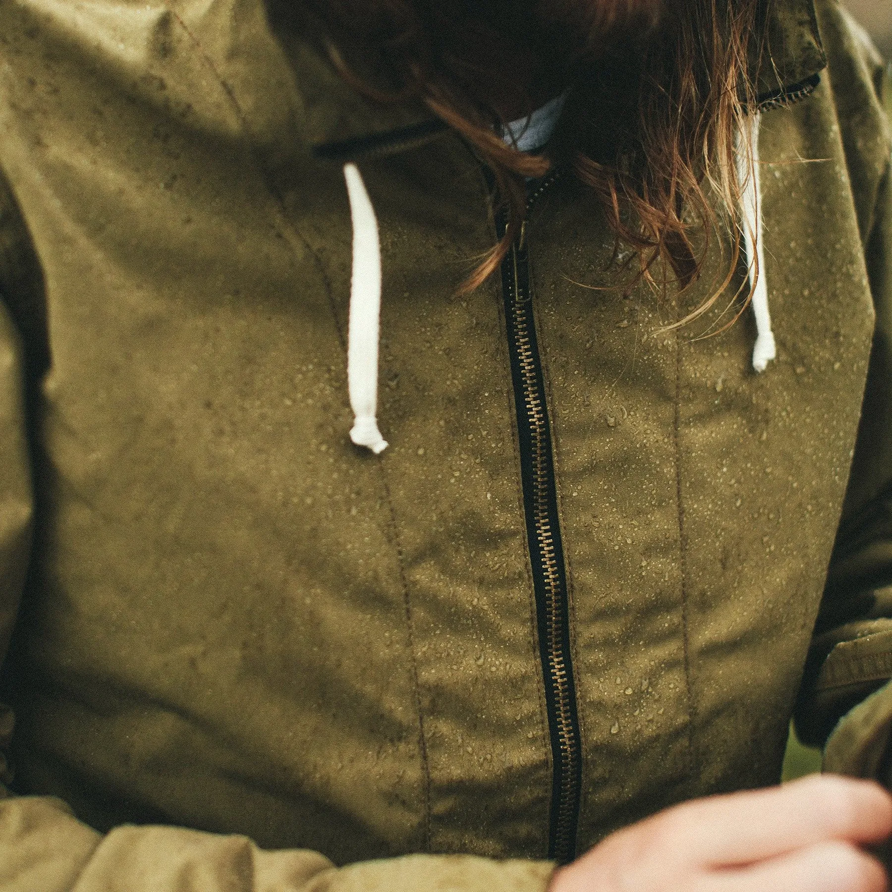 The Beach Jacket in Olive