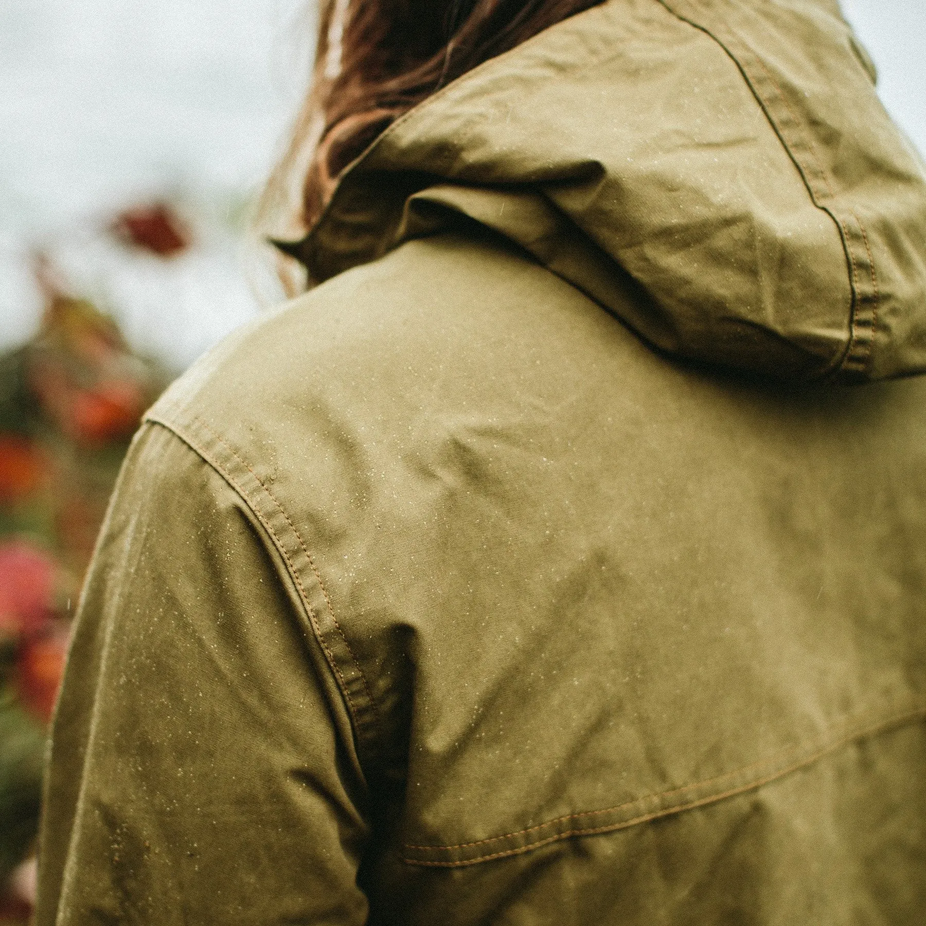 The Beach Jacket in Olive