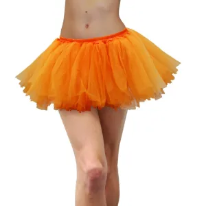 Tulle Tutu Adult - Fluro Orange