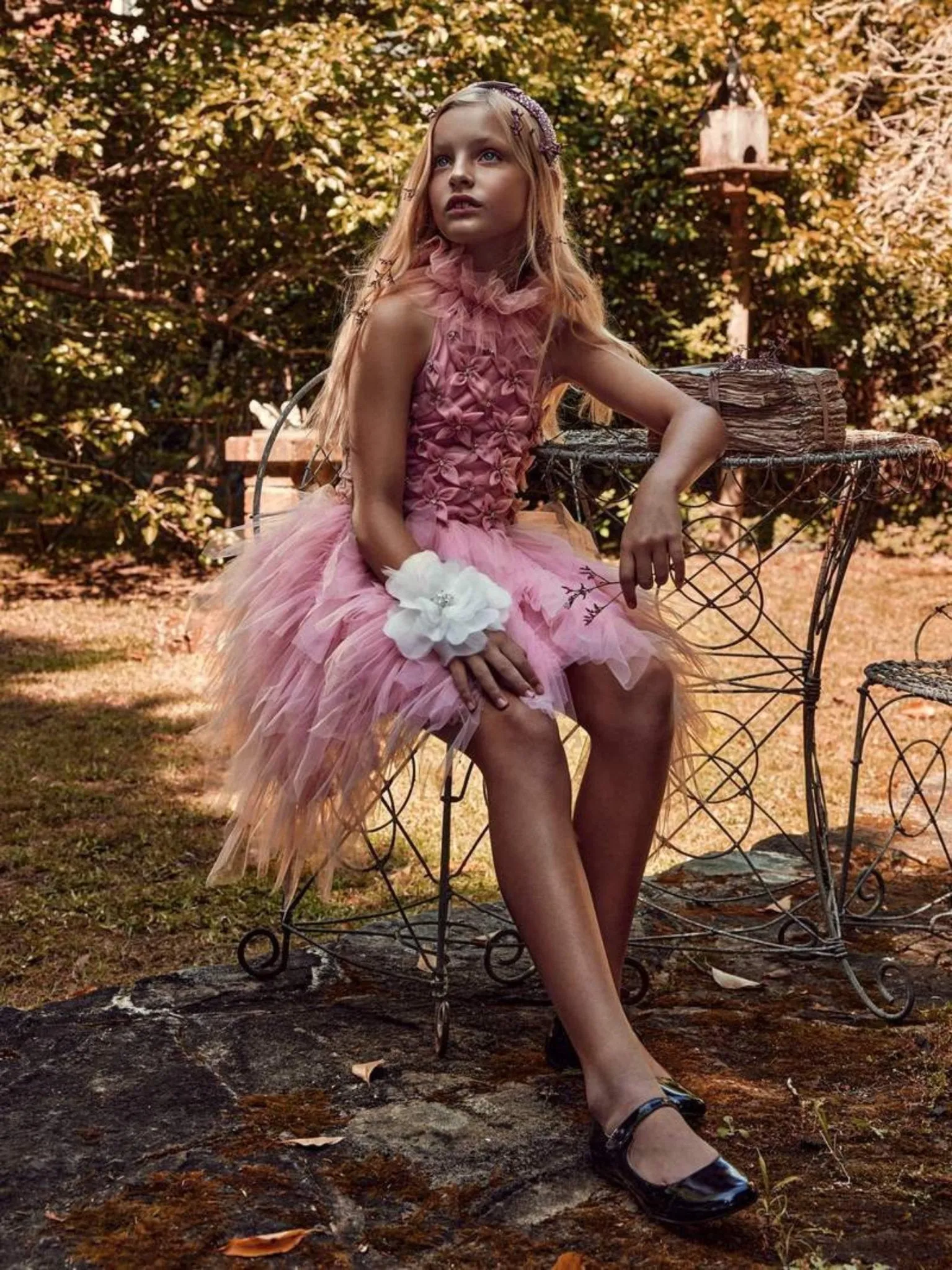 Tutu Du Monde Fall Lotus Tutu Dress in Camellia