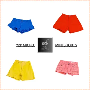 Y2K MICRO MINI & MINI SHORTS - 10 PCS