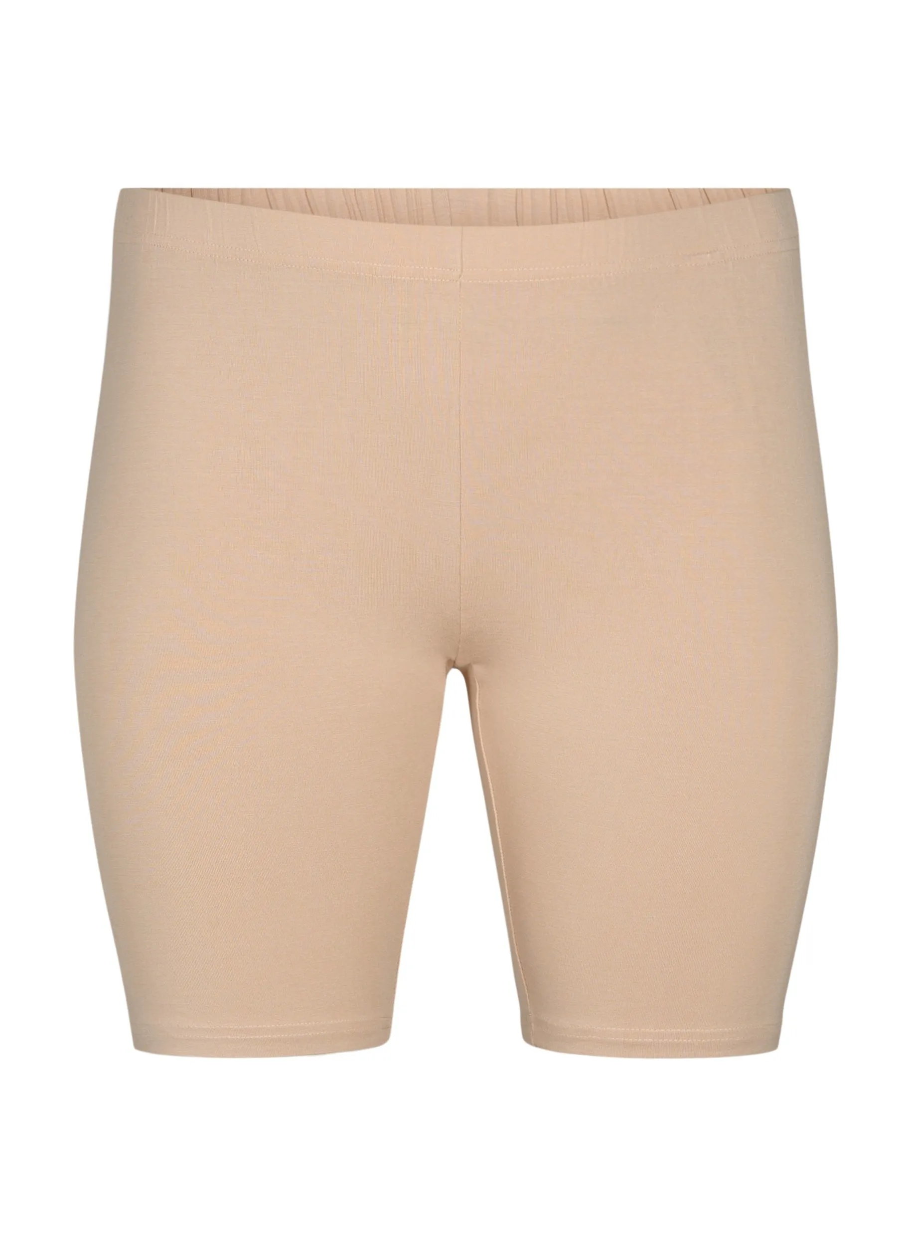 Zizzi Two Pack Shorts-Black and Beige